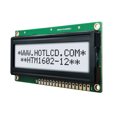 โมดูล LCD ตัวอักษรขนาดกลาง 16x2 สีเหลืองสีเขียว HTM1602-12
