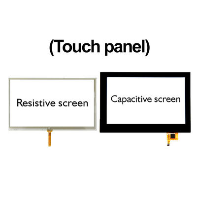 แผงควบคุม TFT LCD มัลติฟังก์ชั่นที่ทนทาน, ไฟแบ็คไลท์ LED ป้องกันแสงสะท้อนสำหรับ LCD