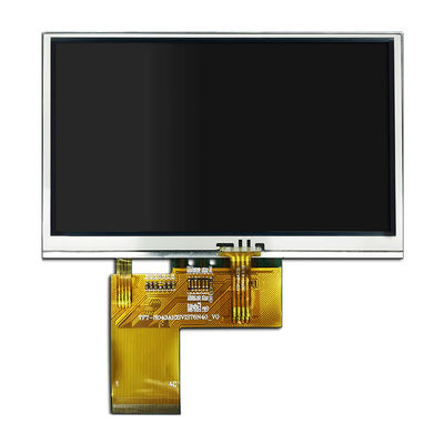 3.3V Resistive LCD 4.3 นิ้ว, 800x480 LCD TFT 4.3 นิ้ว TFT-H043A10SVIST5R40