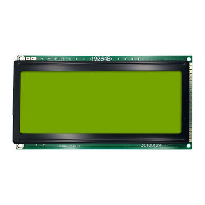 192X64 KS0108 จอแสดงผลโมดูลกราฟิก LCD พร้อมไฟพื้นหลังสีขาว HTM19264B