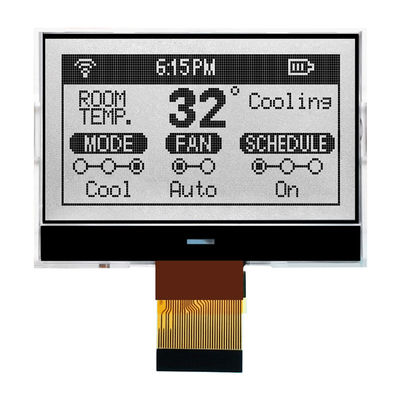 กราฟิกโมดูล COG LCD อเนกประสงค์ 128X64 ST7565R การส่งสัญญาณเชิงลบ HTG12864