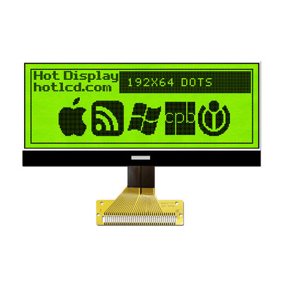 โมดูลกราฟิก LCD 192X64 36PIN, ชิป IST3020 บนจอแสดงผลกระจก HTG19264A