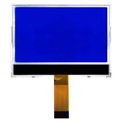 ชิป SPI ขนาด 128X64 บนจอแก้ว LCD พร้อมไฟพื้นหลังสีขาว HTG12864I