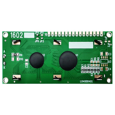 โมดูล LCD ตัวอักษร 16x2 16PIN ขนาดกลาง STN สีเหลืองสีเขียว HTM1602A