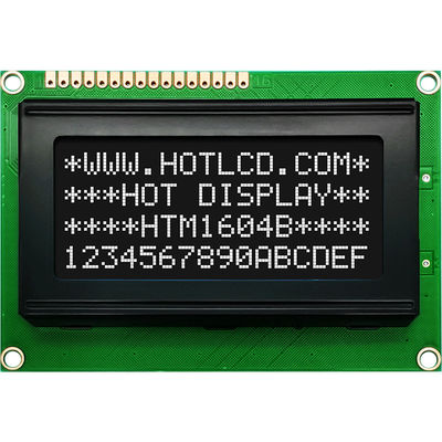 โมดูล LCD ตัวอักษร COB 16X4 พร้อมไฟพื้นหลังสีขาว HTM1604B