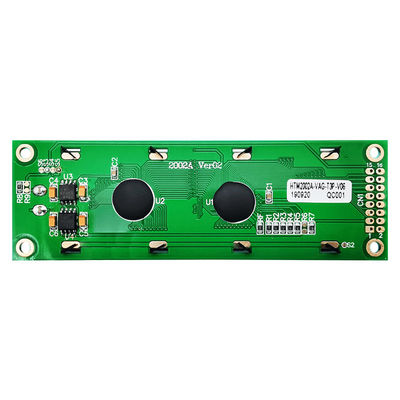โมดูล LCD ตัวอักษร 20x2 MCU ใช้งานได้จริงพร้อมไฟพื้นหลังสีเขียว HTM2002A
