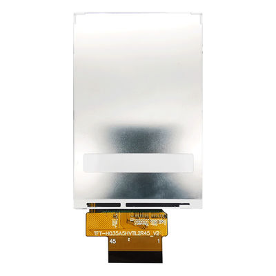 โมดูล TFT LCD 3.3V 3.5 &quot;ที่ใช้งานได้จริง, 45PIN จอแสดงผล LCD แบบ Capacitive TFT-H035A5HVTST2R45
