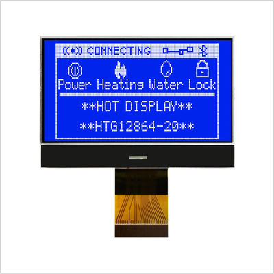 MCU แบบกราฟิกโมดูล COG LCD 128X64 ST7565R FSTN จอแสดงผล HTG12864-20