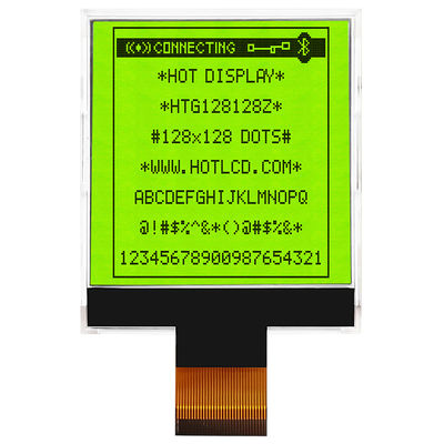 โมดูลกราฟิก COG LCD 128X128 SSD1848 STN-Gray Display HTG128128Z