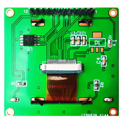 FSTN โมดูลแสดงผลกราฟิก 128x64 โมดูล COB LCD มาตรฐาน