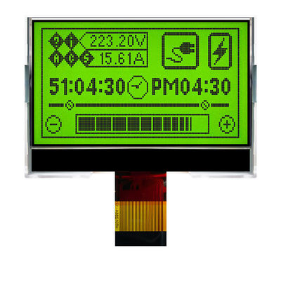 128x64 COG โมดูลแสดงผลกราฟิก LCD ST7565R พร้อมไฟพื้นหลังสีขาวด้านข้าง