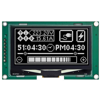 2.42 &quot;นิ้ว 128x64 COG SSD1309 โมดูลจอแสดงผล OLED พร้อมการควบคุมอุปกรณ์ + PCB + กรอบ